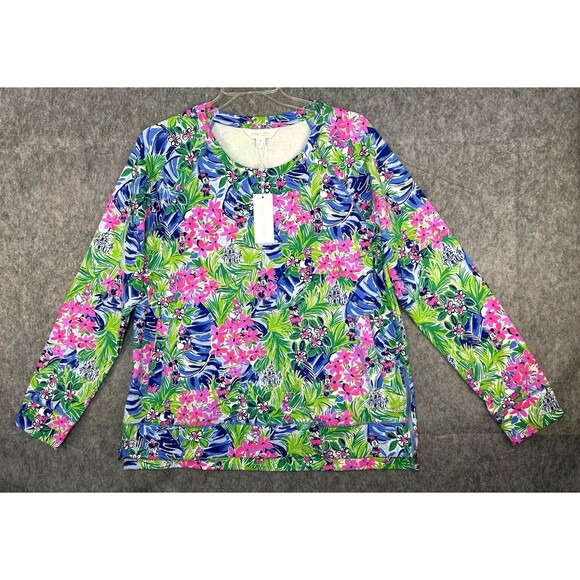 Disney Parks Top LILLY PULITZER Dreamin Size XL Shirt Minnie Mouse Daisy Resort - Picture 1 of 9